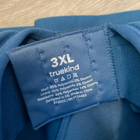 TRUEKIND | DAILY COMFORT WIRELESS SHAPER BRA | 3XL ATLANTIC BLUE - Picture 8 of 8